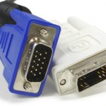 Differenza tra Cavi monitor analogici (Blu) e cavi DVI digitali (bianco)