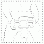 ASCII goatse + usage example