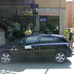 Google StreetView Car in Parma, Via Cassio Parmense