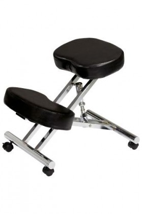 sedia con poggia ginocchia semi ergonomica