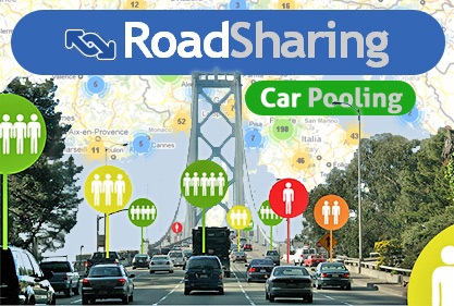 road sharing car-pooling
