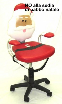 sedia regalo natale babbo
