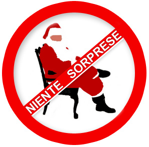 sedia babbo natale divieto